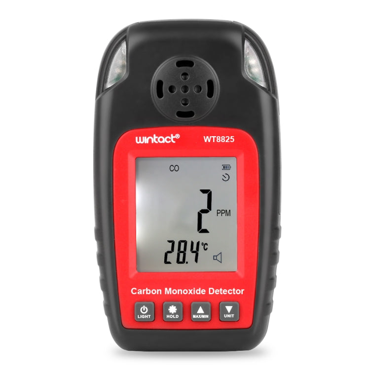 WINTACT WT8825 Carbon Monoxide Detector Independent CO Gas Sensor Warning-up High Sensitive Poisoning Alarm Detector, WT8825-0