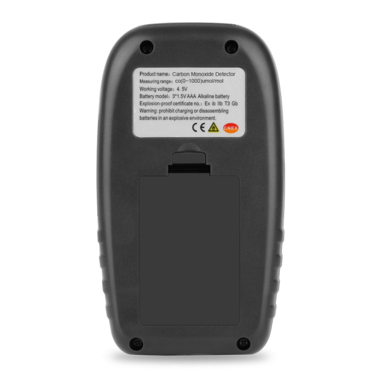 WINTACT WT8825 Carbon Monoxide Detector Independent CO Gas Sensor Warning-up High Sensitive Poisoning Alarm Detector, WT8825-2