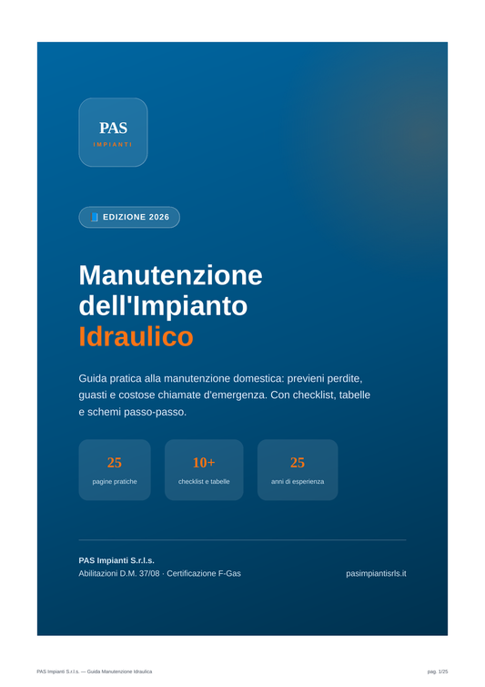 Guida Manutenzione Idraulica – PAS