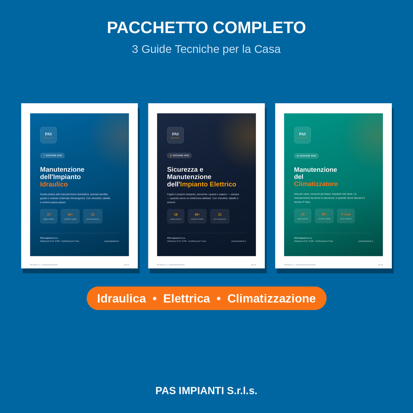 Pacchetto 3 Guide – PAS